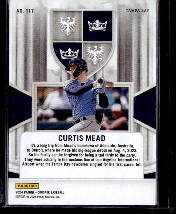 2024 Panini Crusade #118 Brooks Lee Red #/299 - Image 2 of 2