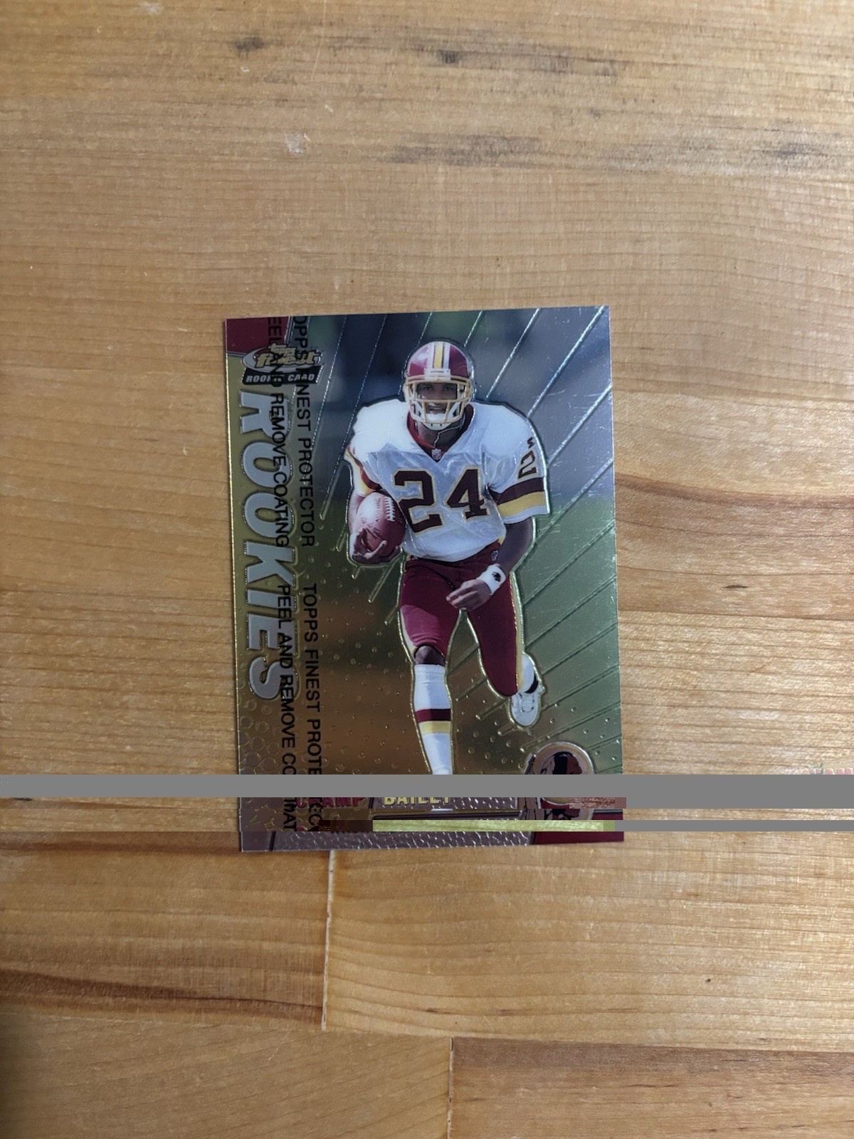 1999 Topps Finest Rookies Champ Bailey #162 HOF r4p