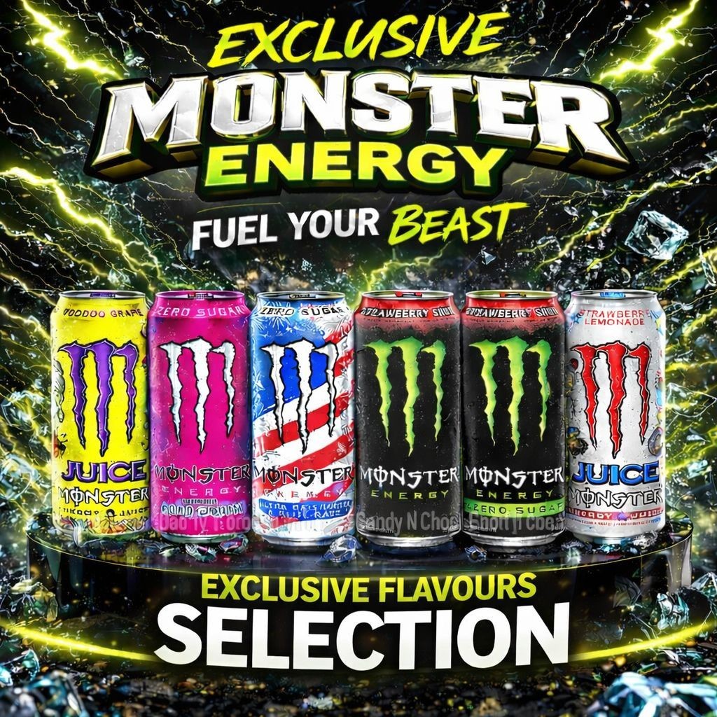 Monster Energy Drink Lata 500ml | Ultra | Original | Cero Azúcar | Elige Sabor