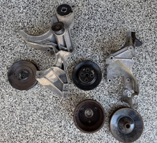 88-92 Chevrolet Sbc V8 Engine Serpentine Bracket Set Conversion Wpulleys F Body
