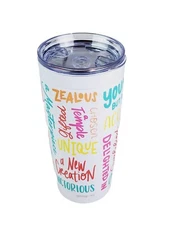 Stainless Tumbler Christian Faith Love Hope 20oz Skinny Jesus Christ Travel Mug