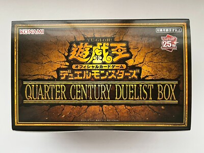 遊戯王OCG QUARTER CENTURY DUELIST BOX 4BOX Yu-Gi-Oh! OCG Duel Monsters QUARTER CENTURY DUELIST BOX