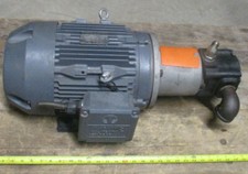 Veljan Hydraulic Pump with 7.5 HP Techtop Motor 