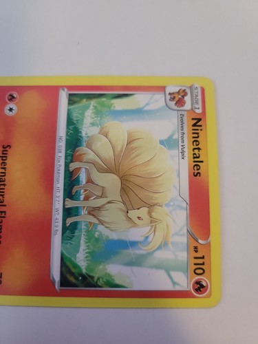 Pokemon TCG Ninetales 030/264 Fusion Strike Uncommon Regular Fire Unlimited LP - 第 3/12 張圖片