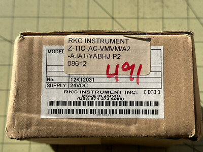 RKC Instruments Temp Con #Z-TIO-AC-VMVM/A2-AJA1/YABHJ-P2 for Host Communication