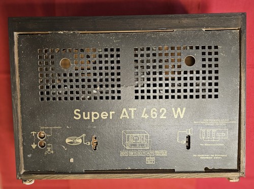 DDR- Röhrenradio Mittelsuper - EAW Super AT 462 W, ca. 1952 - Bild 6 von 7