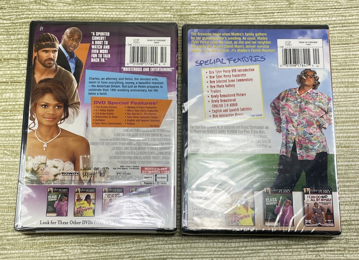 Tyler Perry's Madea's Family Reunion Diary Of A Mad Black Woman