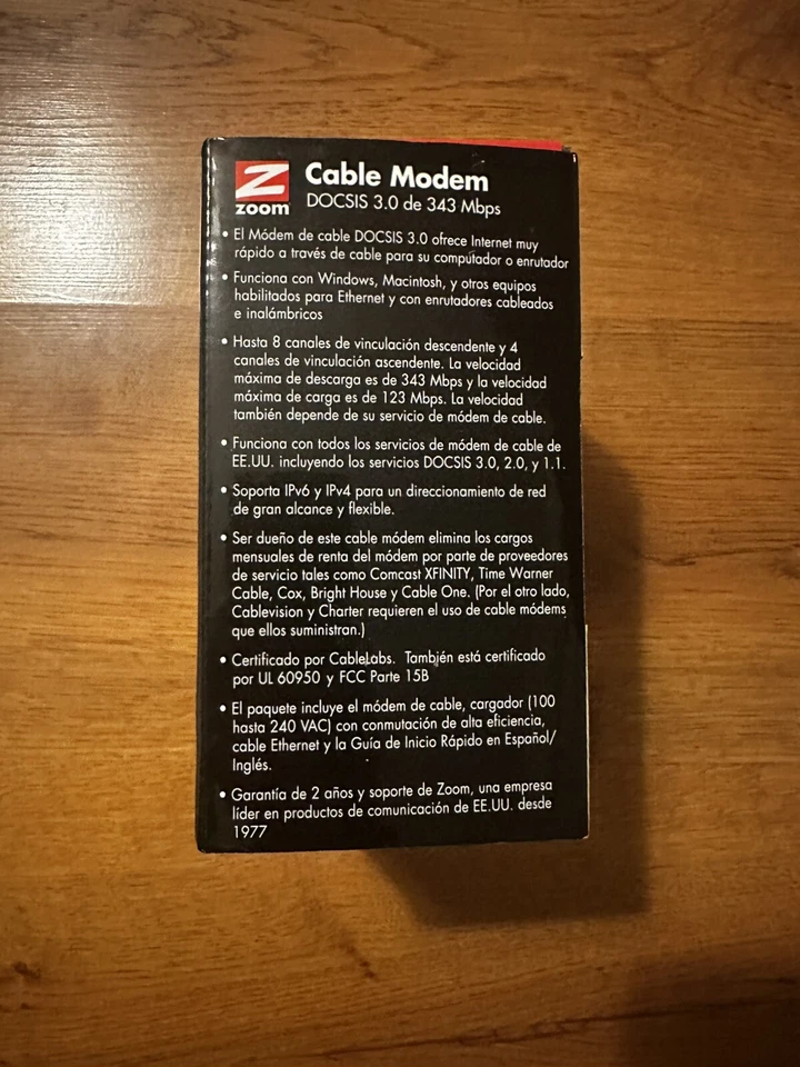 Zoom cable modem docsis 3.0 - Image 4 of 4