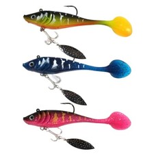 Soft fishing bait 3-piece set, swimming bait, a unique fishing gift for men