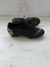 Nike Mercurial Vapor 12 Elite FG ACC Black Gold Football Cleats Boots US8 UK7