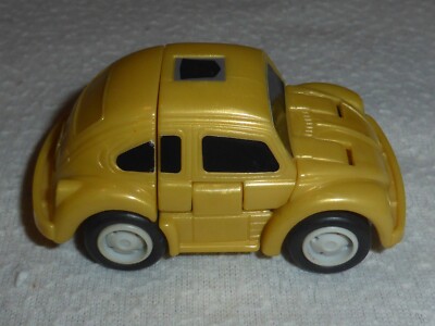 VINTAGE TRANSFORMERS CAR GOLDBUG ACTION FIGURE 1987 HASBRO THROTTLEBOT COMPLETE