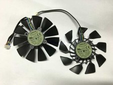 Pair Fans Cooler Fan For ASUS GTX 780 780Ti R9 280 280X 290 290X T129215SU 95mm