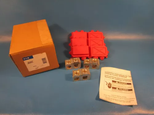 Eaton GTAP250, Tap Lug Kit, Loadcenter Tap 250-6 Lug and Cover, Main 250-1/0 Lug