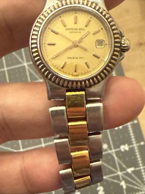 Women's RAYMOND WEIL Amadeus 200 Two-Tone Steel Swiss Quartz
