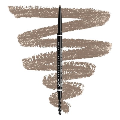 NYX Professional Makeup Augenbrauenstift, Micro Brow Pencil Doppelseitig Blonde