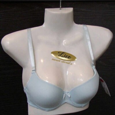 Push up BH - nahtlose gemoldete Cups - hellblau - Juniorgr. - EU-Gr. 60 B / 65 A