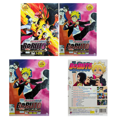 DVD Boruto:Naruto Next Generations Vol.1-293 (English Dubbed