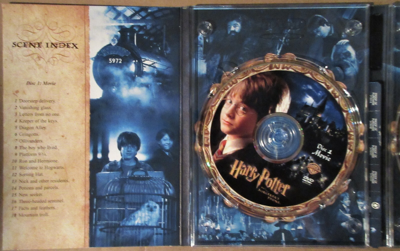 Harry Potter And The Sorcerers Stone Dvd 2002 2 Disc Set Full 