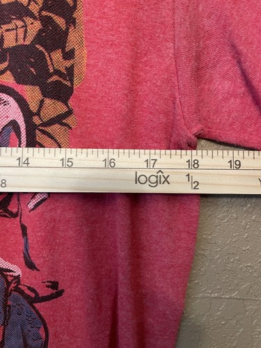 Vintage Marvel Comics T Shirt Mens L  Short Sleeve Red Avengers - Bild 4 von 5