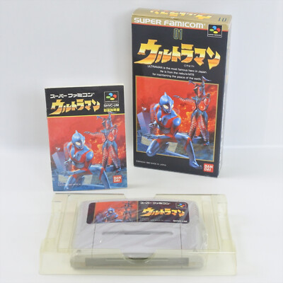 ULTRAMAN Super Famicom Nintendo 2296 sf | eBay