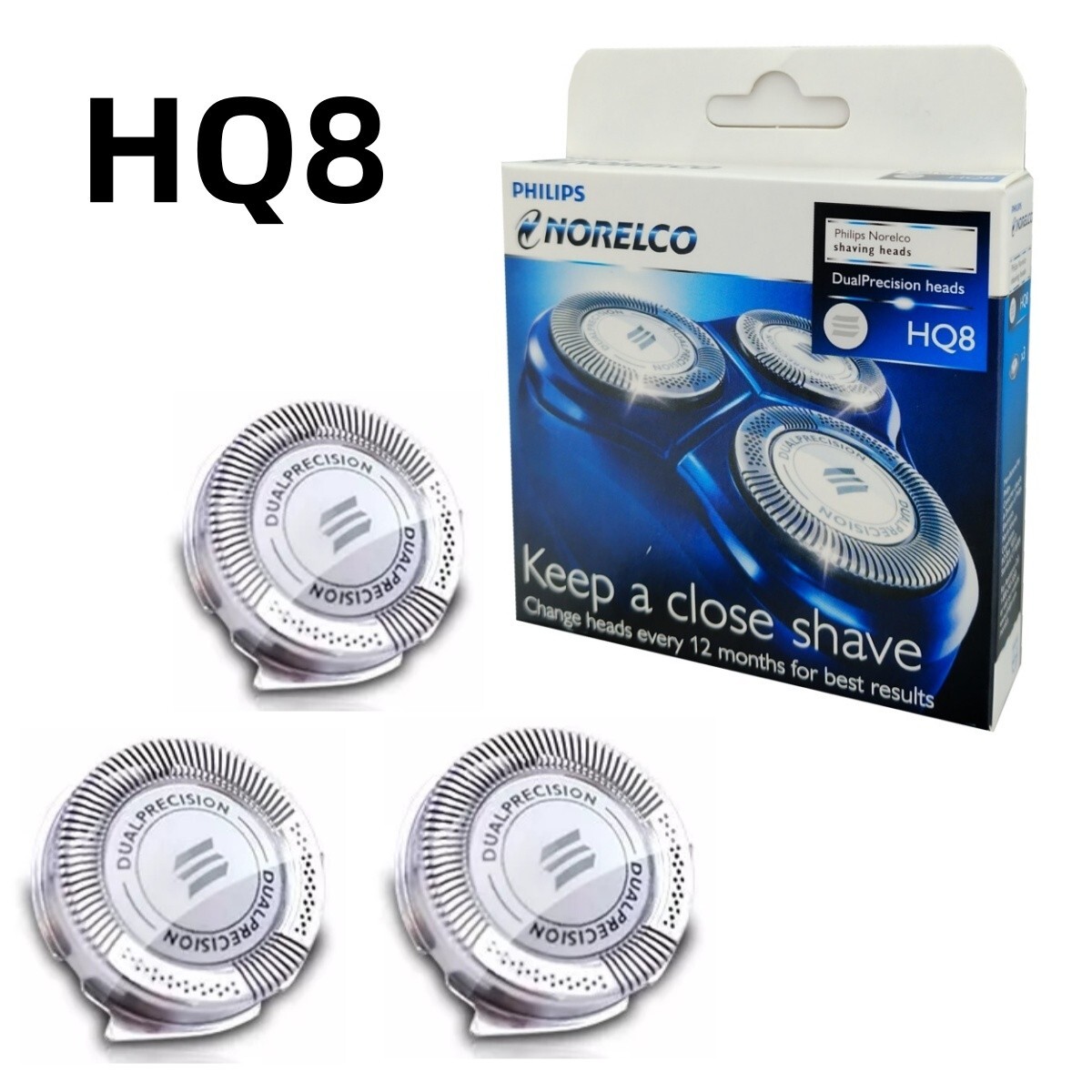 Philips Norelco HQ8 Replacement Shaver Blades Cutters Shaver Heads