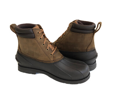 UGG MEN GATSON MID CHESTNUT WATERPROOF LEATHER Boot US 8.5 