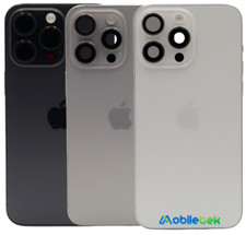 iPhone 15 Pro Max Back OEM Housing US VERSION W/ Small Components /GRADE A - NEW