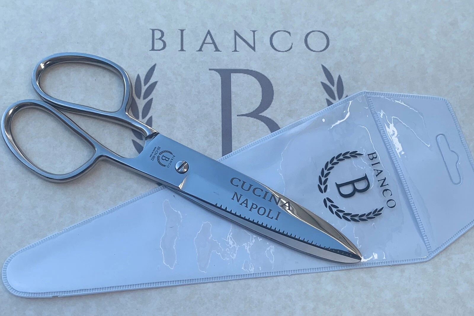 8" Kitchen Shears Scissors for Meat Poultry Herbs Food - Stainless USA MADE
Opens in a new window or
