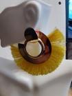 Yellow Fringe Post Earrings