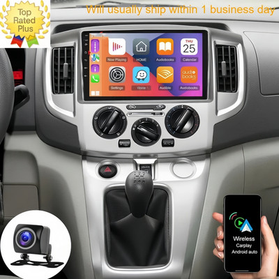 4+64G Car Radio Stereo 9inch GPS for NV200 2013-2019 Steering Wheel Control