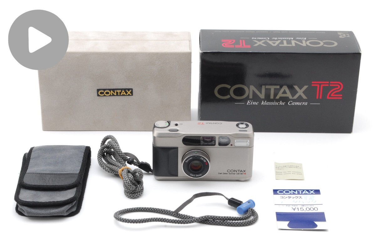 コンタックスT2 フィルムカメラ データバック付き 品 【公式通販】
