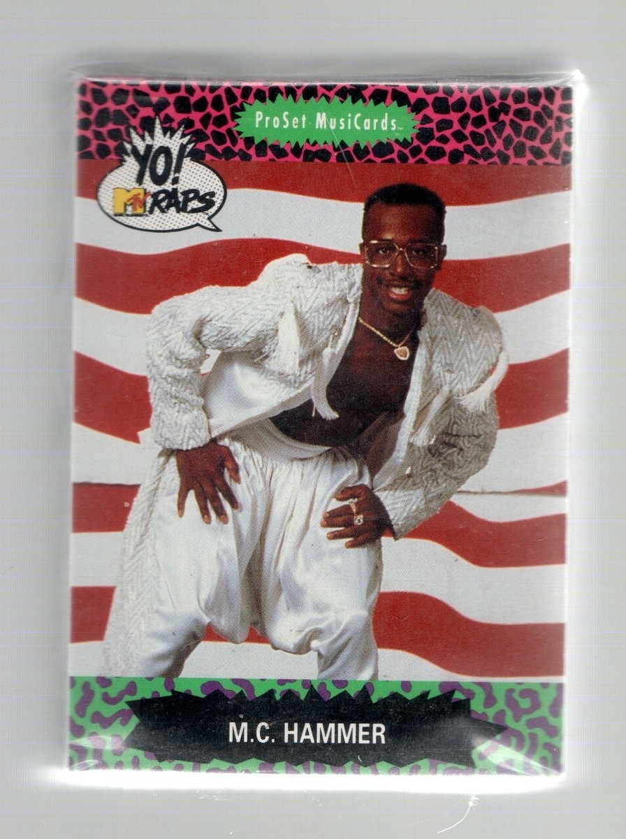1991 Pro Set YO! MTV RAPS CARDS 100 Trading card SET MN-M | eBay