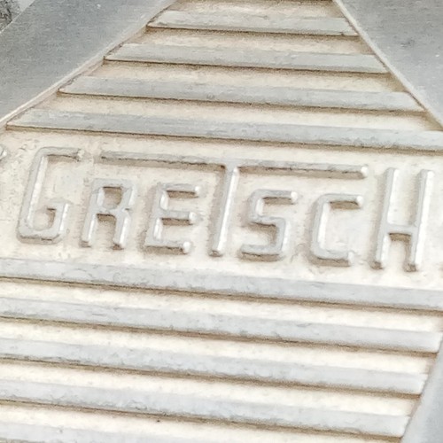 Gretsch Giant Bass Drum Pedal Vintage Early 80s Parts USA Chain Drive Incomplete - Picture 2 of 7