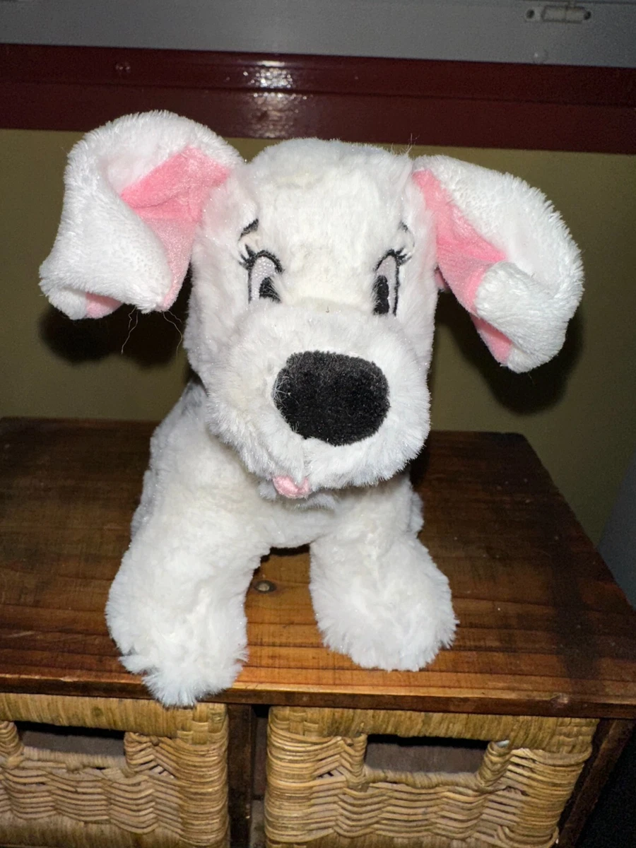Grande Peluche Chien Dalmatien Piutrè - Fabriquée En Italie - Rare Et Vintage