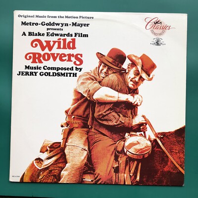 Jerry Goldsmith WILD ROVERS Blake Edwards Film Soundtrack OST LP William Holden