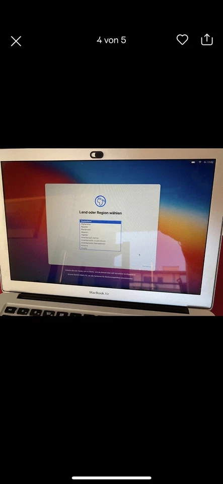 Apple MacBook Air 13 Zoll (2013) OVP + Zubehör, Foto 3 von 4