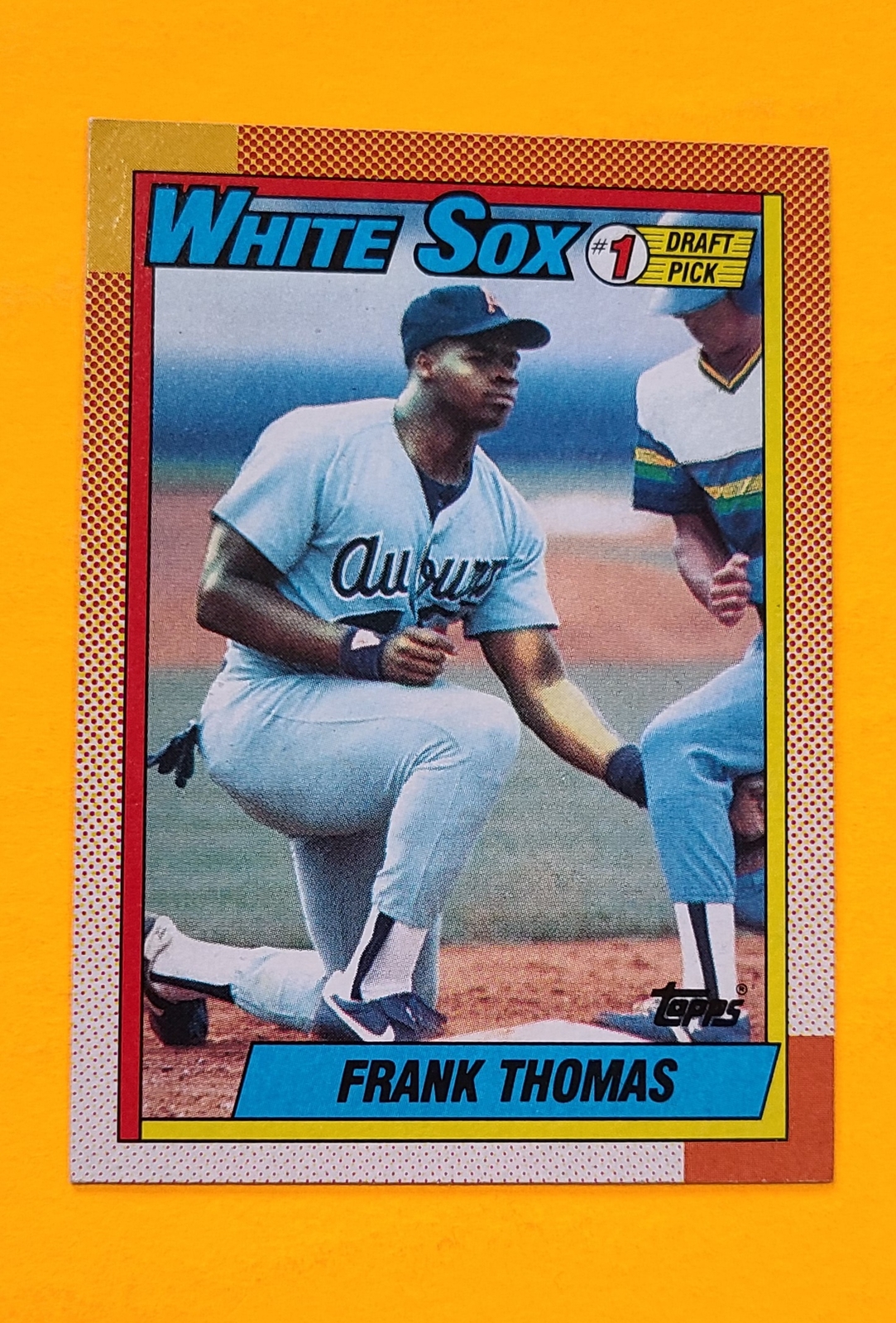 1990 Topps #414 Frank Thomas RC ROOKIE