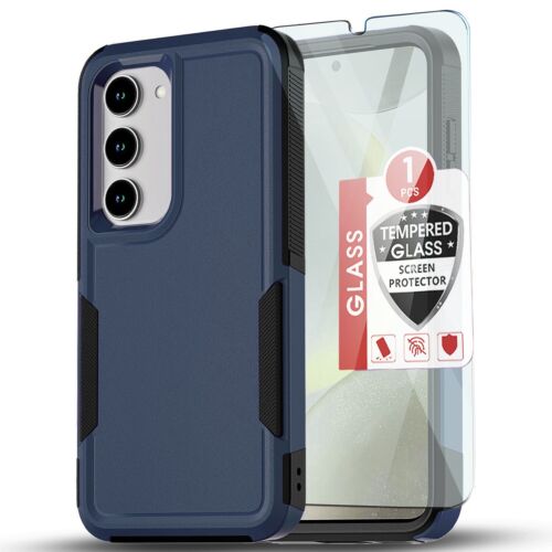 For Samsung Galaxy A03s A13 5G A14 Case Phone Cover Shockproof + Tempered Glass - Picture 15 of 49