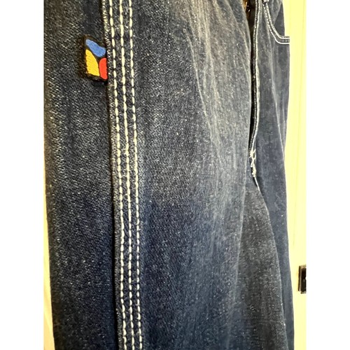 Pantalones de mezclilla vintage de los años 80 Bonjour remaches de 5 bolsillos - Imagen 10 de 16