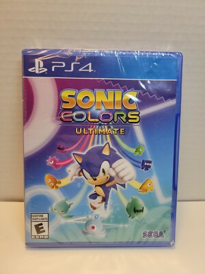 Sonic Colors Ultimate Standard Edition for PlayStation 4 Video Game PS 4 BB69