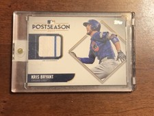 2018 Topps Postseason Performance Relics /100 Kris Bryant #PSP-KB