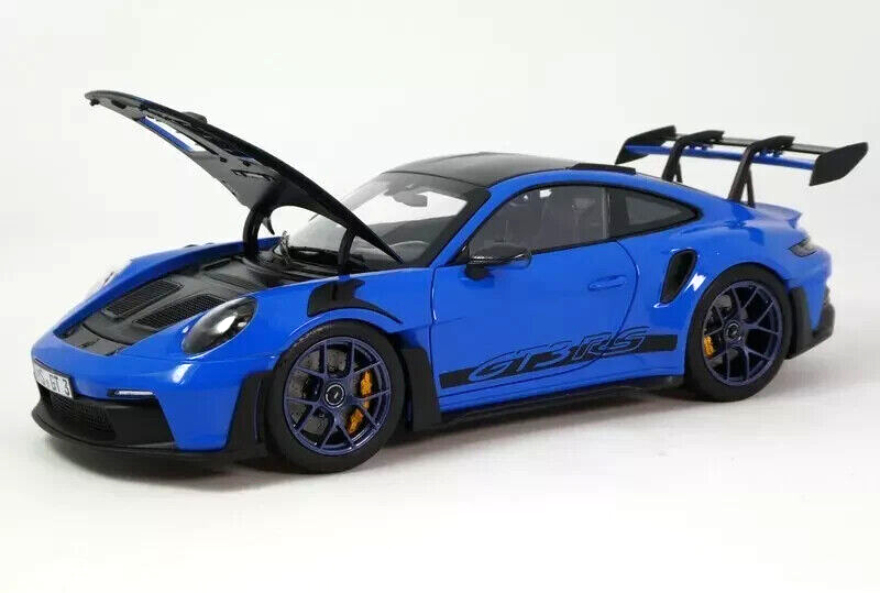 AUTOart Porsche 911 GT3 RS ミニカー1/18 1/18 AUTOart Porsche 911 997 GT3 RS 4.0 (Orange) Diecast Car Model