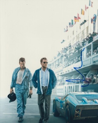 MATT DAMON signed Autogramm 20x25cm FORD V FERRARI in Person autograph COA