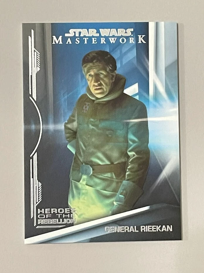 2019 Topps Star Wars Masterwork Heroes of the Rebellion #HR6 General Rieekan