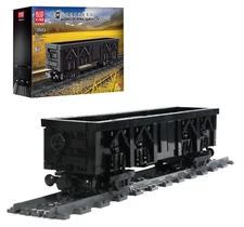 MOULD KING 12003 QJ Steam Railroad Hauler Train Car ONLY AddOn Building Blocks