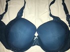 Victoria's Secret green/blue colored bra with Lace overlay, 38DD — photo 9