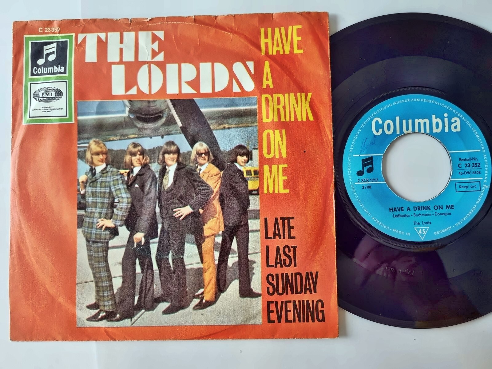 The Lords - Have a drink on me 7'' Vinyl Germany