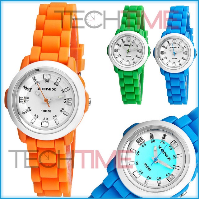 women's analog watch with backlight