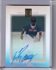 2003 TOPPS TRIBUTE #106 HANLEY RAMIREZ AUTOGRAPH ROOKIE RC RED SOX 233/499 0060
