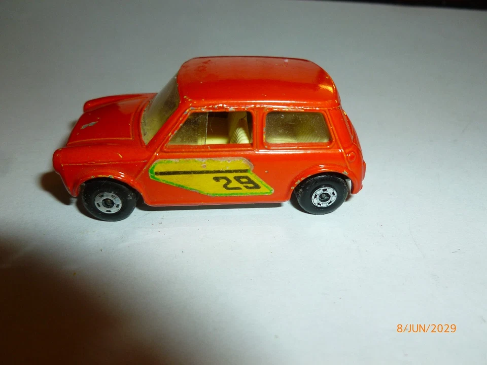 Vintage Matchbox series no 29 Racing Mini made in England 1970 - Image 4 of 4